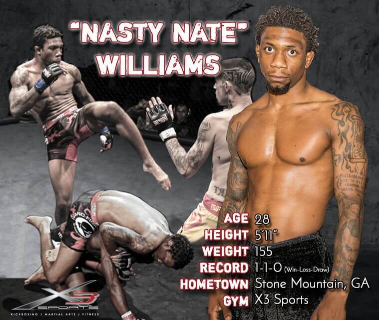 Nasty Nate Williams - Fight Stats