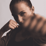 Female boxing fitness at X3 Sports West Midtown.