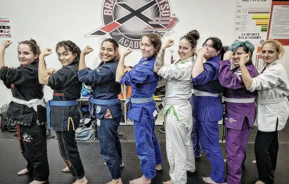 Brazilian Jiu Jitsu for Women at X3 Sports