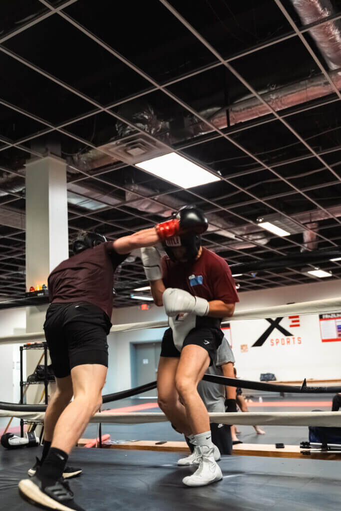 MMA training at X3 Sports
