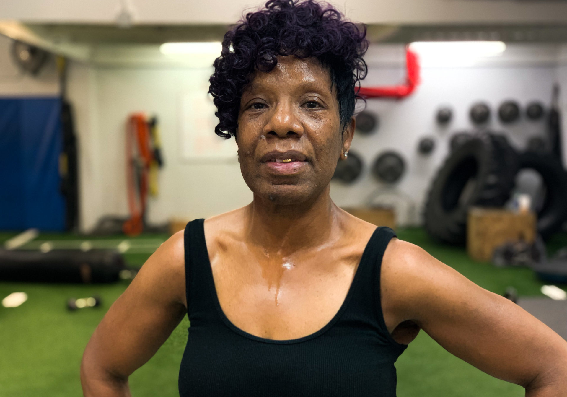Carolyn Wright at X3 Sports Inman Parkl Carolyn Wright